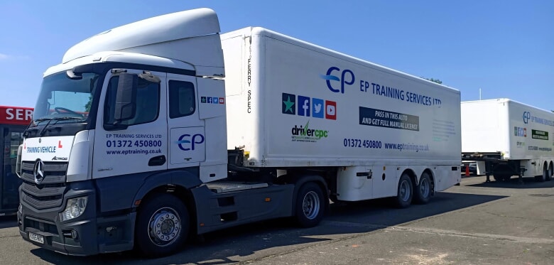 truck sign - EP Training Services